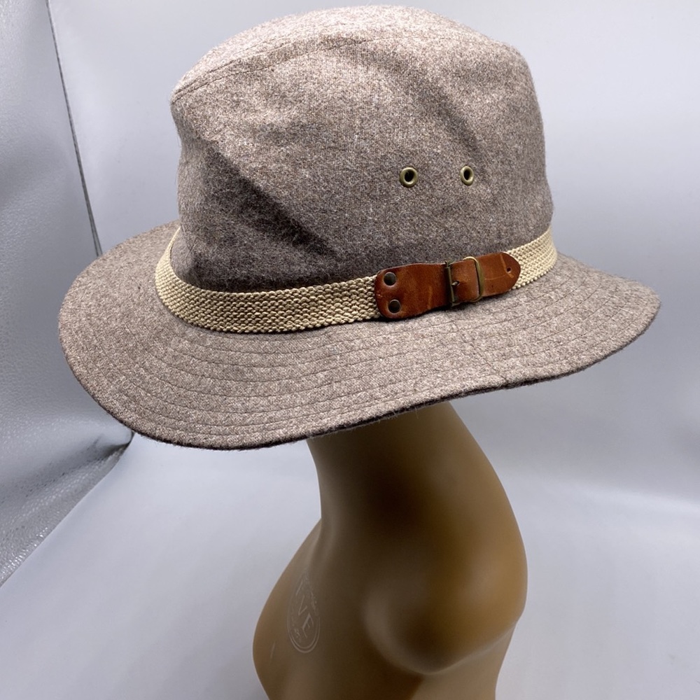 Dorfman Pacific Buckled Band Hat‎ Size L